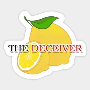 The Deceiver Cookingway Lemon [FFXIV] Sticker